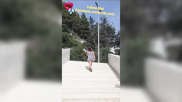 Surprise! Stripped and Fisted in the Park While Grinding My Hairy Pussy🌮️