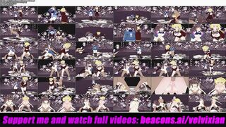 Wild 3D Anime Group Sex Featuring Asians, Guys, and Lesbians, Various Hot Positions, and Come Shots