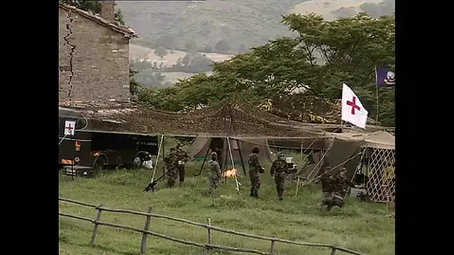 Soldier nurse satisfies horny🥵 troops with blow jobs and rough sex!