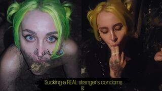 Feral F**k Whore: Rummaging Dumpster Debris in a Filthy Stranger's Blowout Bash