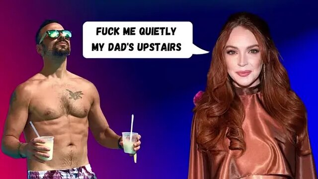 Lindsay Lohan's ass gets pounded with DP