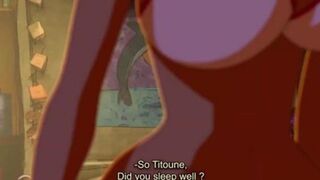 Vintage Explicit Animation: Old Guy Engages in XXX Action