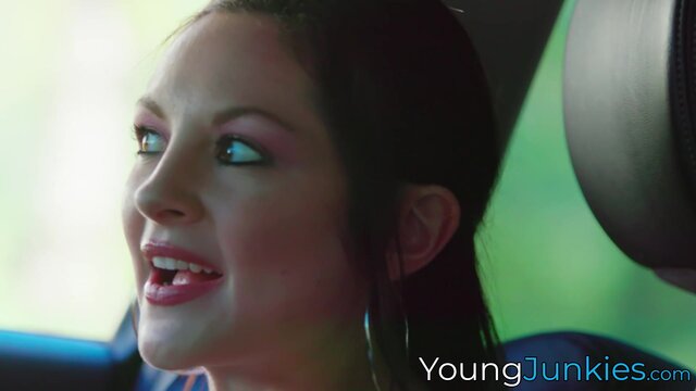 My beard tickles Petra Blairs pink pussy while I lick it wetly