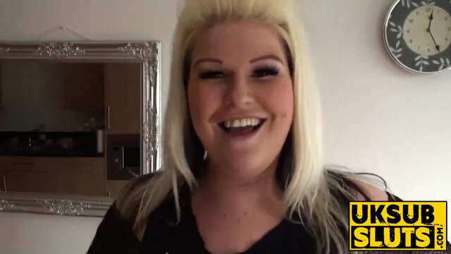 UKSubSluts com - Chubby punk rock girl's need for hard dick inside her cunt