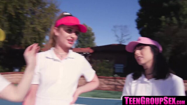 Teens turn tennis match into reverse gangbang