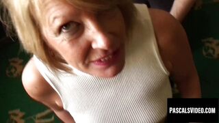 Experienced woman savors a intense encounter following a sensual tease