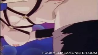 Cuckold cartoon cutie gets pounded by 3 massive cocks, begging for anal👌