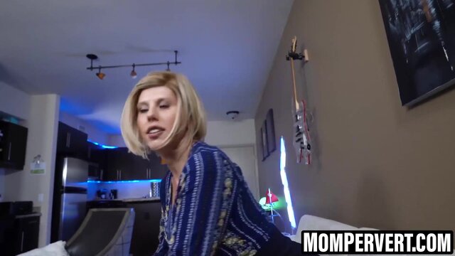 Amber Chase's doggystyle POV fucking with a stepson