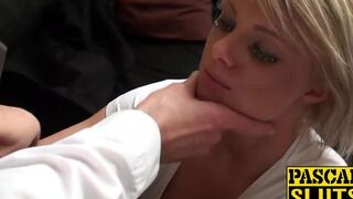 PASCALS SLUTS - Sub girl lets tantalizing man treat her rough and fuck her (Bonnie Hunt)