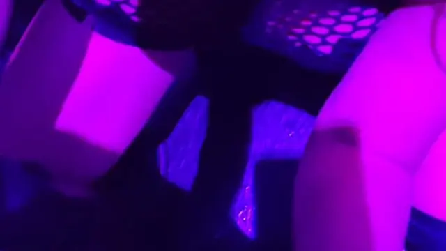 Stripper takes it in the backstage restroom