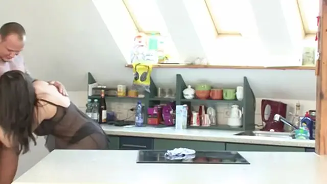 Neighbor′s wife always comes to fuck when the husband′s at work