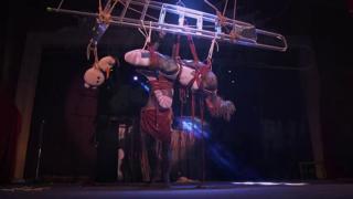 Extreme Shibari Bondage Featuring Anuskatzz and Lily Lu - Intense Rope BDSM Session