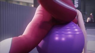Dirty Sluts Orgasmic Ass🍑-Gapes with Gym Hunk