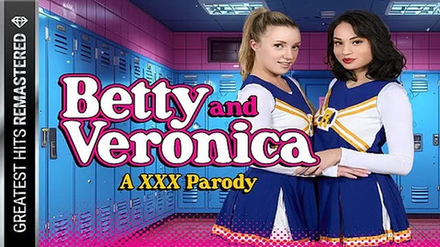 Locker Room 3some With Kate Kennedy And Liv Wild As Horny Cheerleaders BETTY AND VERONICA