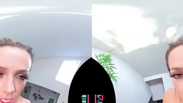 Abigail Mac experiences intense VR sex &mdash;  hardcore POV