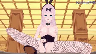Chika's intense casino encounter, raw and wild