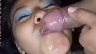 Sizzling wife gulps down ejaculate in this naughty😈 sex session